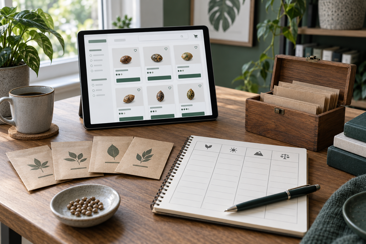 Cannabiszaden vergelijken voor Seedshop versus kennisbank wat kies jij bij Master of Seeds